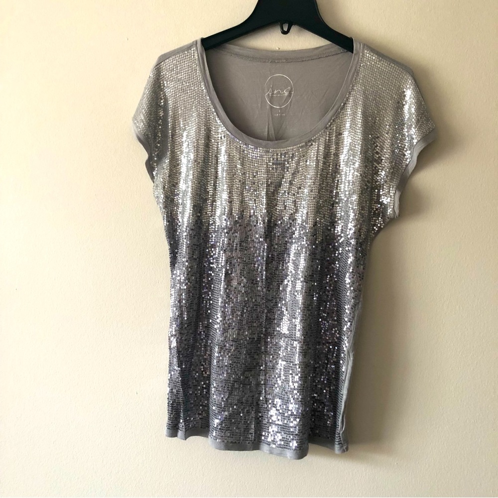 International Concepts top for women’s size S color sliver
